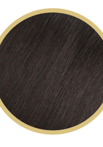 Luxury I-Tips: Darkest Brown 22″