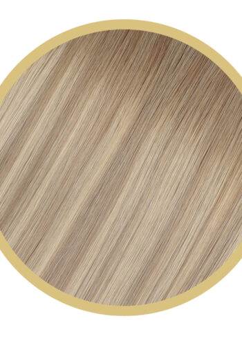 Luxury I-Tips: Iced Pearl 22″